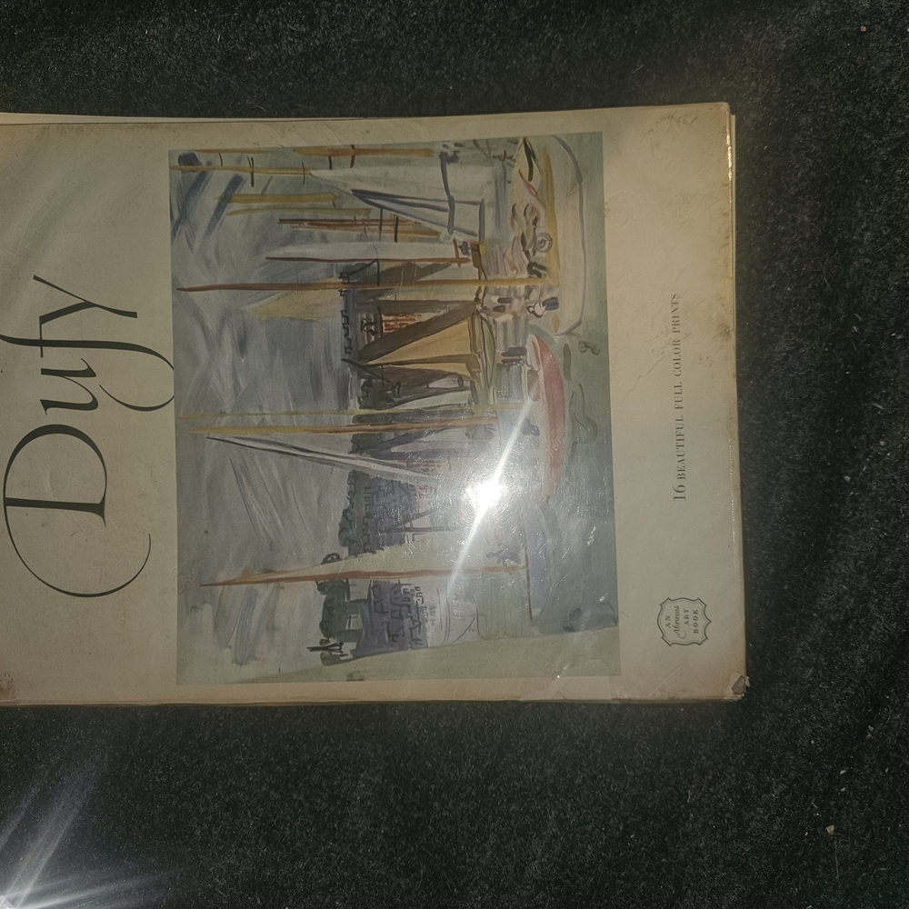 Vintage Art Book with Nautical Cover